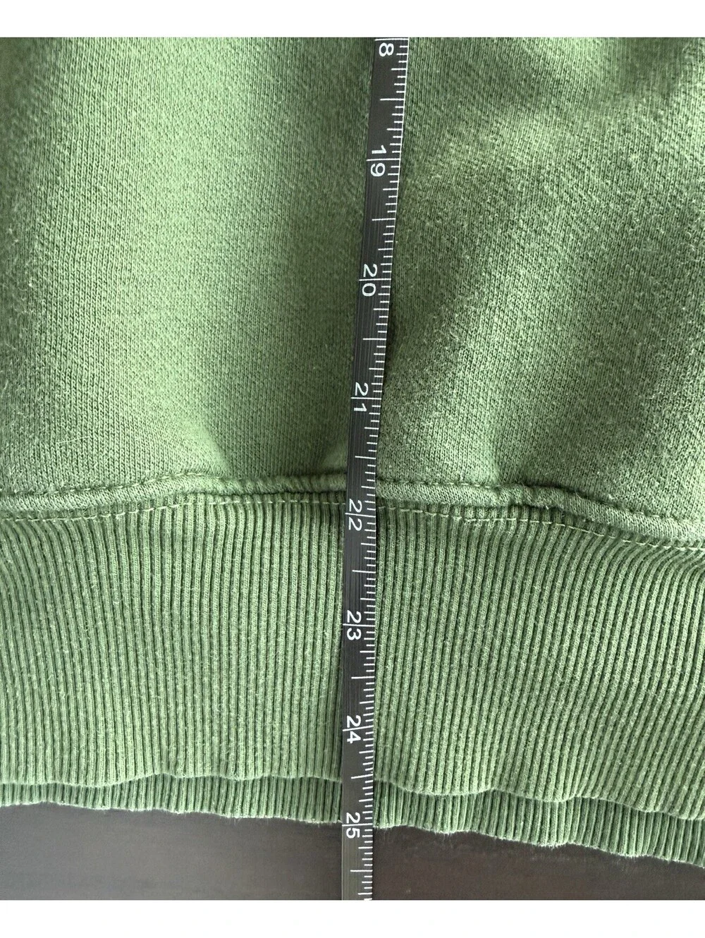 The North Face Hoodie Mens Small Green Hooded Sweatshirt Pullover Fleece Logo